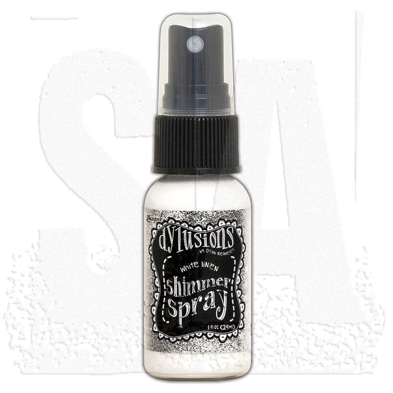 Dylusions Shimmer Spray: White Linen DYH68457