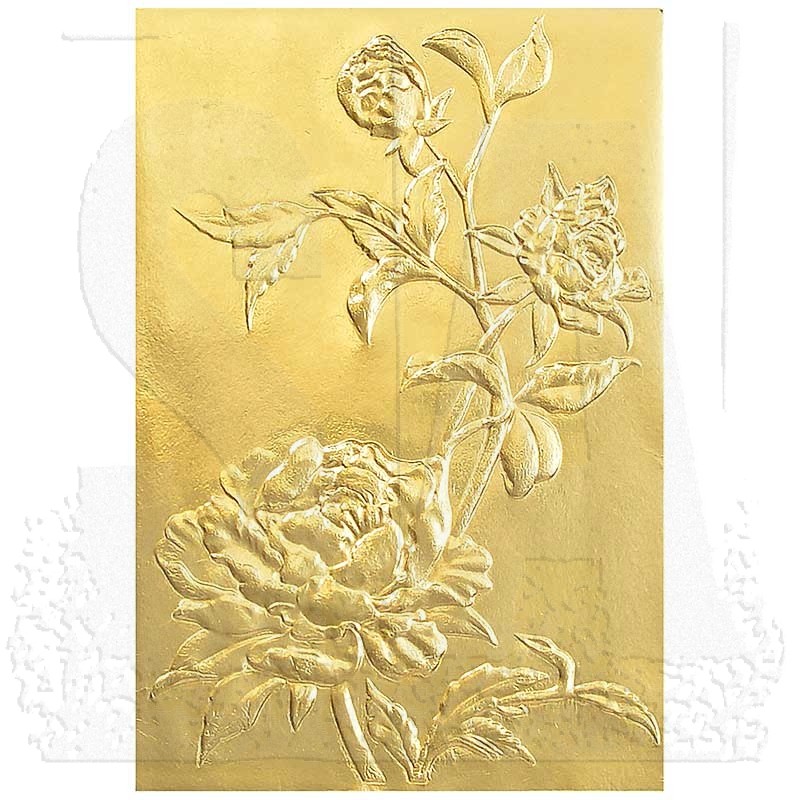 Sizzix 3-D Texture Fades Embossing Folder: Roses 664189