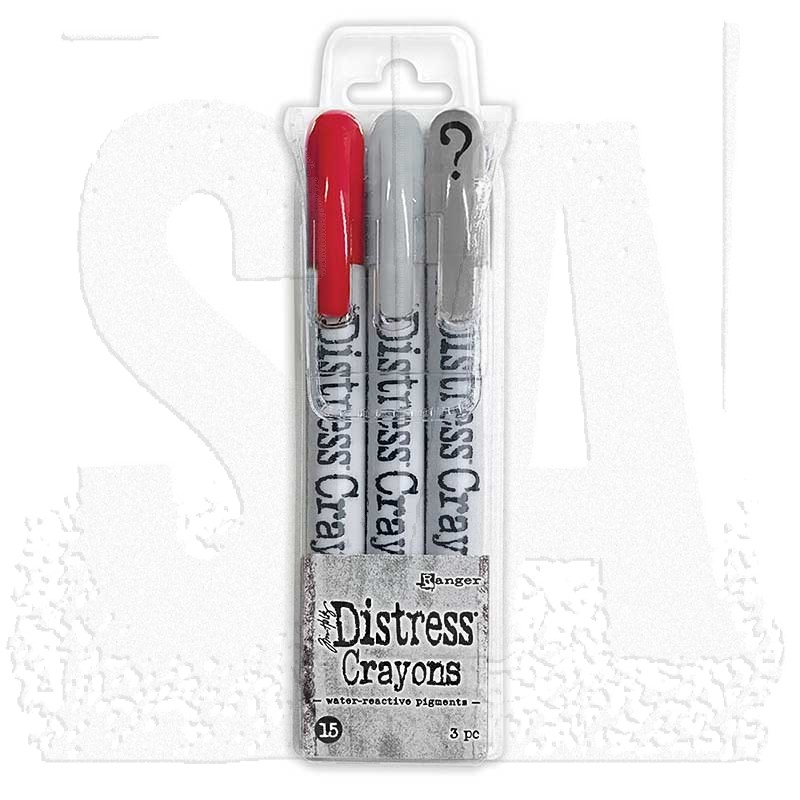 Ranger Tim Holtz 18 Distress Crayons Bundle Sets 8, 9, 10