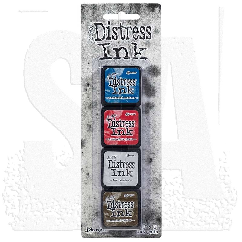 Tim Holtz Mini Distress Ink Pad Kit #18 - TDPK82002