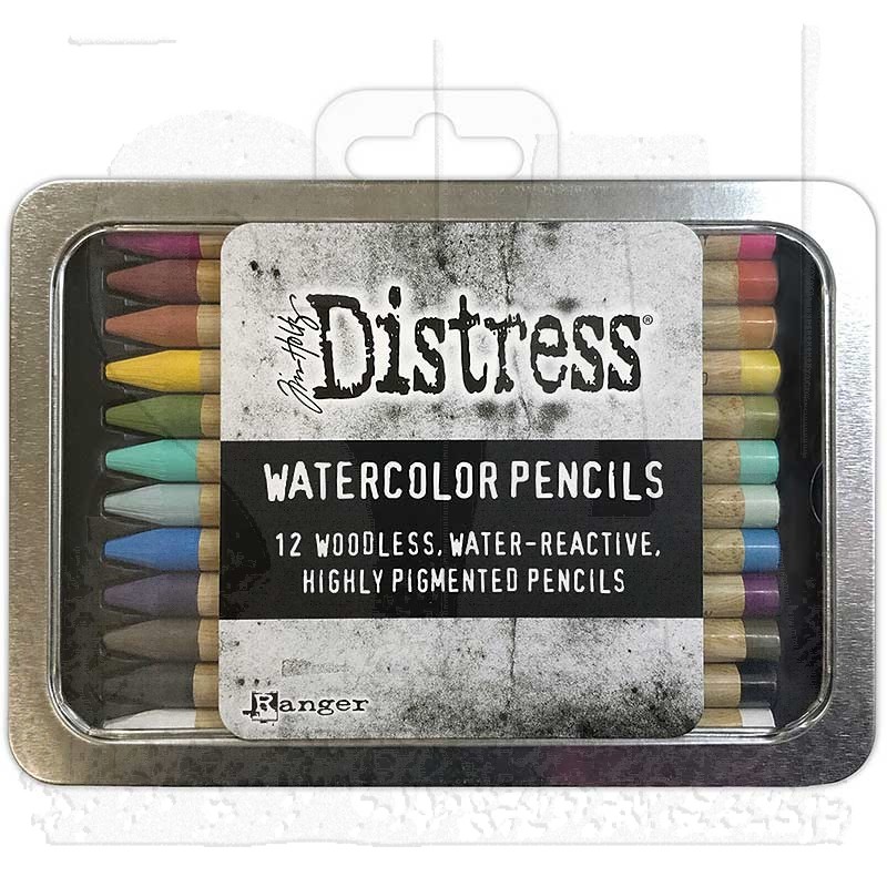 Tim Holtz Distress Watercolor Pencils: Set 1 TDH76308