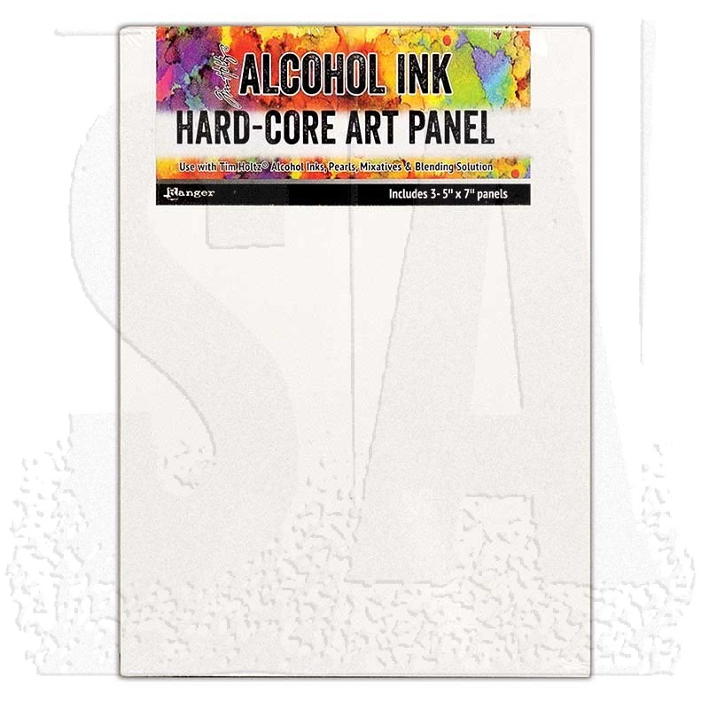 Tim Holtz Alcohol Ink Hard-Core Art Panel: 5x7 Pack TAC66903