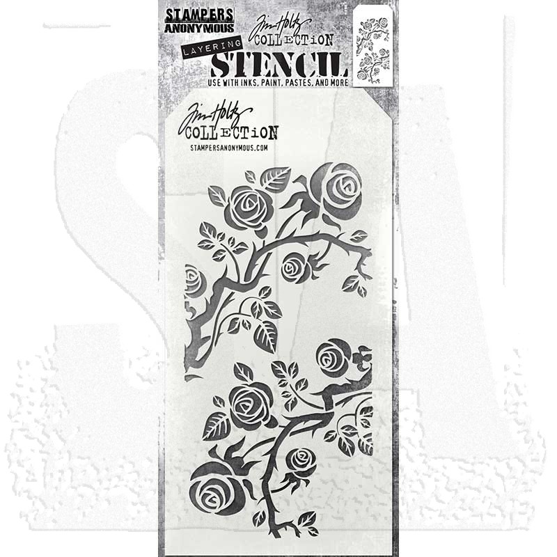 Stampers Anonymous Tim Holtz® Snowflakes Layered Stencil