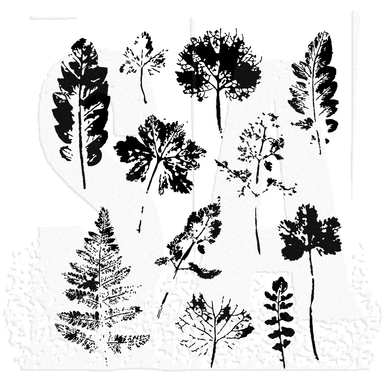 Leaf Stencil – Tim's Printables
