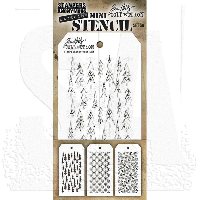 New Arrivals from Tim Holtz – Stencils and Stamps!!