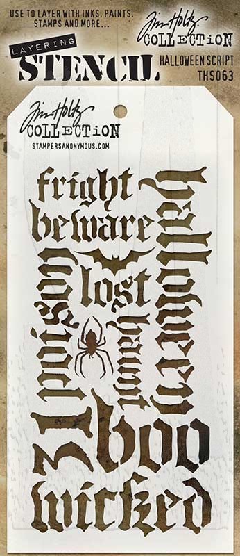 HALLOWEEN STENCILs by TIM HOLTZ STENCILs !! - SPider Web, Pumpkins