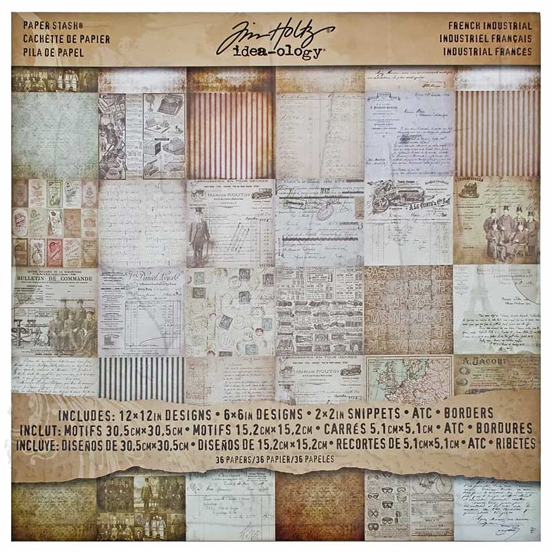 Tim Holtz 6 x 9 Idea Ology Adhesive Backed Mirrored Sheets 2pk