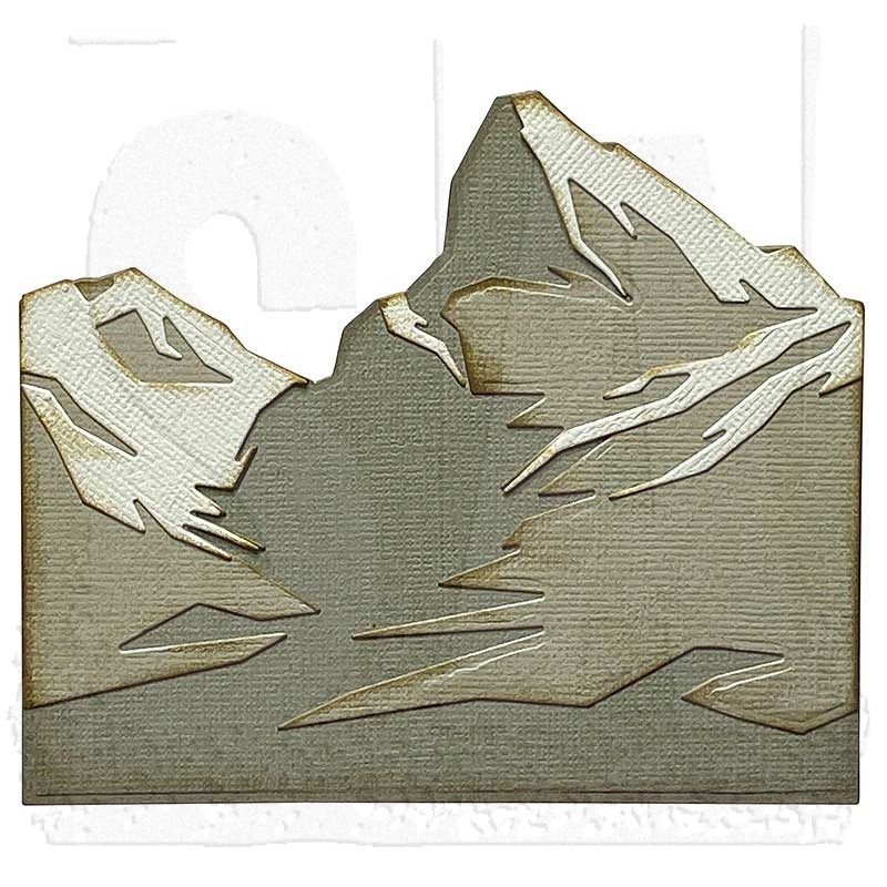 Sizzix Thinlits Die Set: Mountain Top 665580