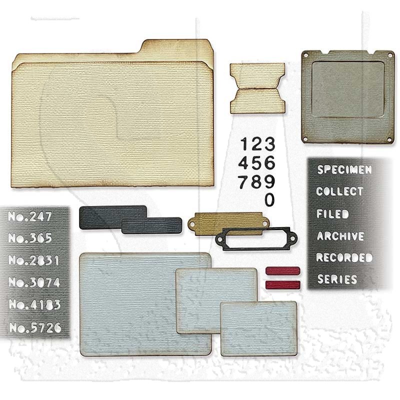 Sizzix Thinlits Die Set: Specimen - 665930