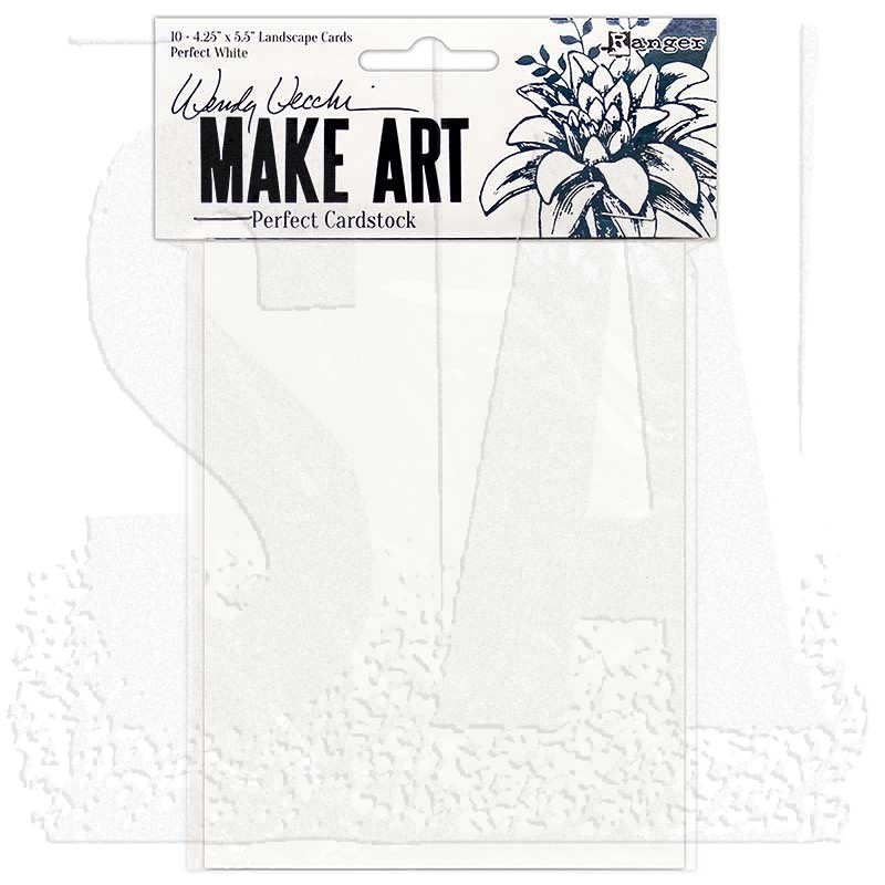 Wendy Vecchi Perfect Cardstock: White Landscape Cards WVA63421