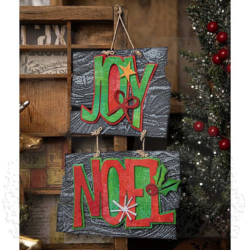 Tim Holtz on Instagram: 🎄Big Tidings are perfect for adding