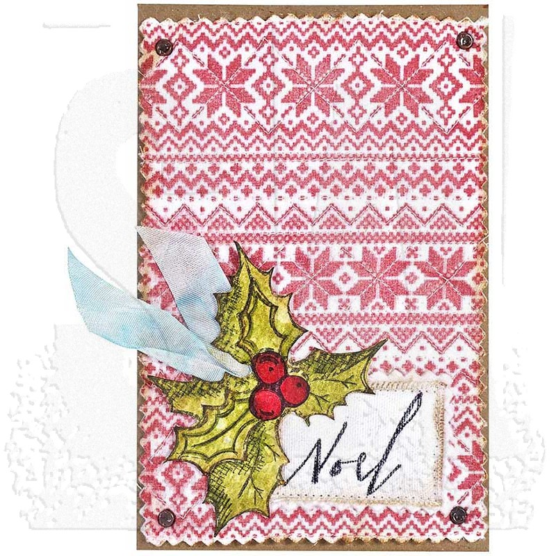 Tim Holtz Cling Rubber Stamps HOLIDAY SCENES CMS425  Stampers anonymous  christmas, Homemade holiday cards, Tim holtz