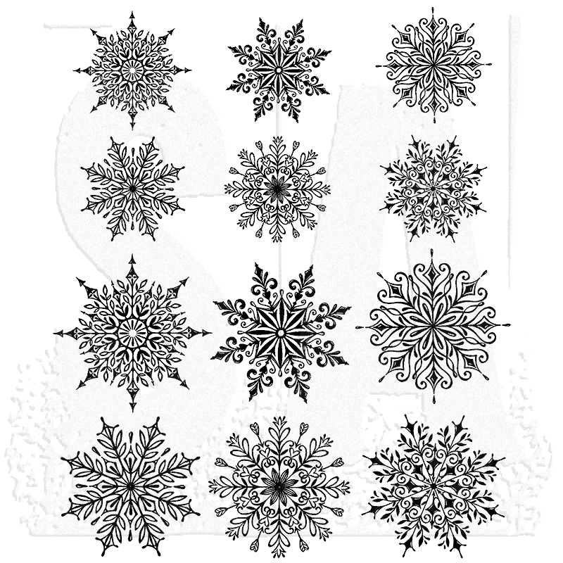 Sizzix Thinlits Die Set: Mini Paper Snowflakes 661599