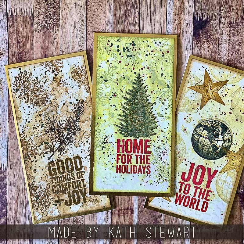 Stampers Anonymous Tim Holtz Cling Rubber Stamps Bold Tidings Mini (CM –  Everything Mixed Media
