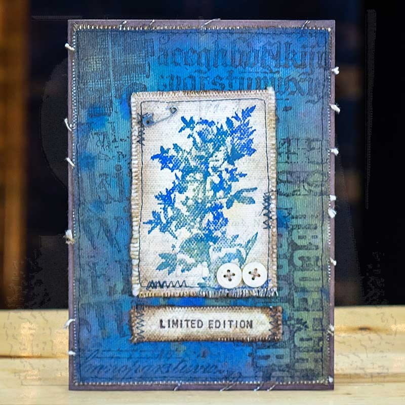 Tim Holtz Visual Artistry Stampers Anonymous Urban Grunge Clear Ink Stamps