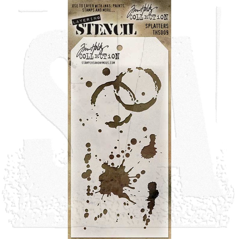Tim Holtz Mini Layering Stencil Set #50: MST050
