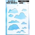 Brett Weldele Stencil - Clouds BWS-009