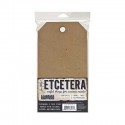 Tim Holtz Etcetera Small Tag Thickboards THETC-003