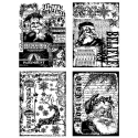 Tim Holtz Cling Mount Stamps - Holiday Collections CMS051