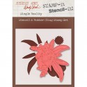 Wendy Vecchi STAMP-it Stencil-it: Simple Reality WVSTST038