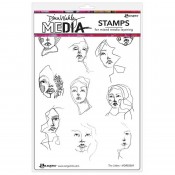 Dina Wakley Cling Mount Stamps: The Littles MDR83269
