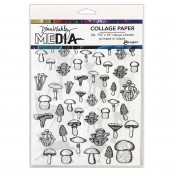 Dina Wakley Media Collage Paper: The Forest MDA85973