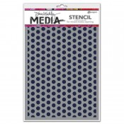 Dina Wakley Media Stencil: Spaced Dots MDS52432
