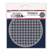 Dina Wakley Media Stencil: Coasters 4 - MDS82125