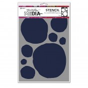 Dina Wakley Media Stencil: Circles For Painting - MDS69225