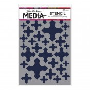 Dina Wakley Media Stencil: Medieval Crosses MDS58274