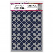 Dina Wakley Media Stencil: Tile Floor MDS83139