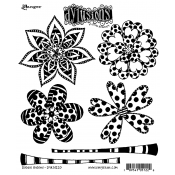 Dylusions Cling Mount Stamps - Doodle Blooms DYR51220
