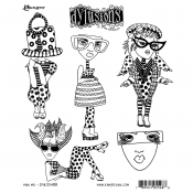 Dylusions Cling Mount Stamps - Mini Me DYR55488