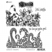 Dylusions Cling Mount Stamps - Just Breathe DYR66972