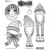 Dylusions Cling Mount Stamps: Any Old Elf DYR76940