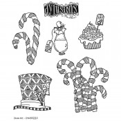 Dylusions Cling Mount Stamps: Drink Me DYR80220