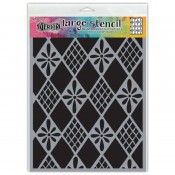 Dylusions Large Stencil: Diamonds Are Forever DYS75318