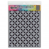 Dylusions Large Stencil: Dot Grid DYS85041