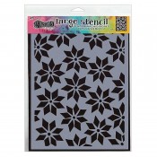 Dylusions Large Stencil: Star Flurry - DYS81753