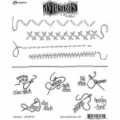 Dylusions Cling Mount Stamps: Sampler DYR81715