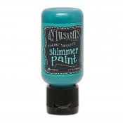 Dylusions Shimmer Paint: Vibrant Turquoise DYU81487