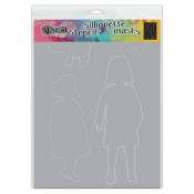 Dylusions Stencil Silhouette: Edith DYS75356