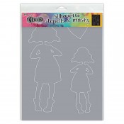 Dylusions Stencil Silhouettes: Martha DYS65319