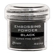 Ranger Embossing Powder, Super Fine Black - EPJ37392