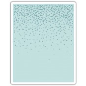 Sizzix Embossing Folder - Snowfall / Speckles 661008