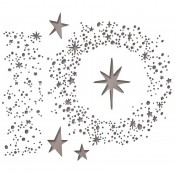Sizzix Thinlits Die Set: Snowy Stars 663117