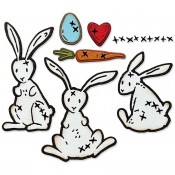 Sizzix Thinlits Die Set: Bunny Stitch - 666293