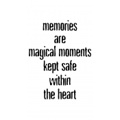 Wendy Vecchi Wood Mounted Stamp - Magical Memories J2-2498