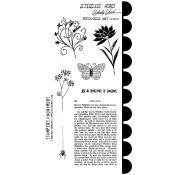 Wendy Vecchi Cling Mount Stamps - Botanical Art LCS037