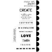 Wendy Vecchi Cling Mount Stamps - Art On Her Mind LCS088